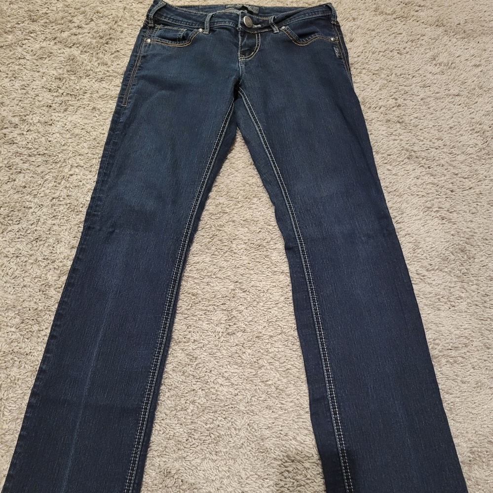 Silver Jean straight Berkley
